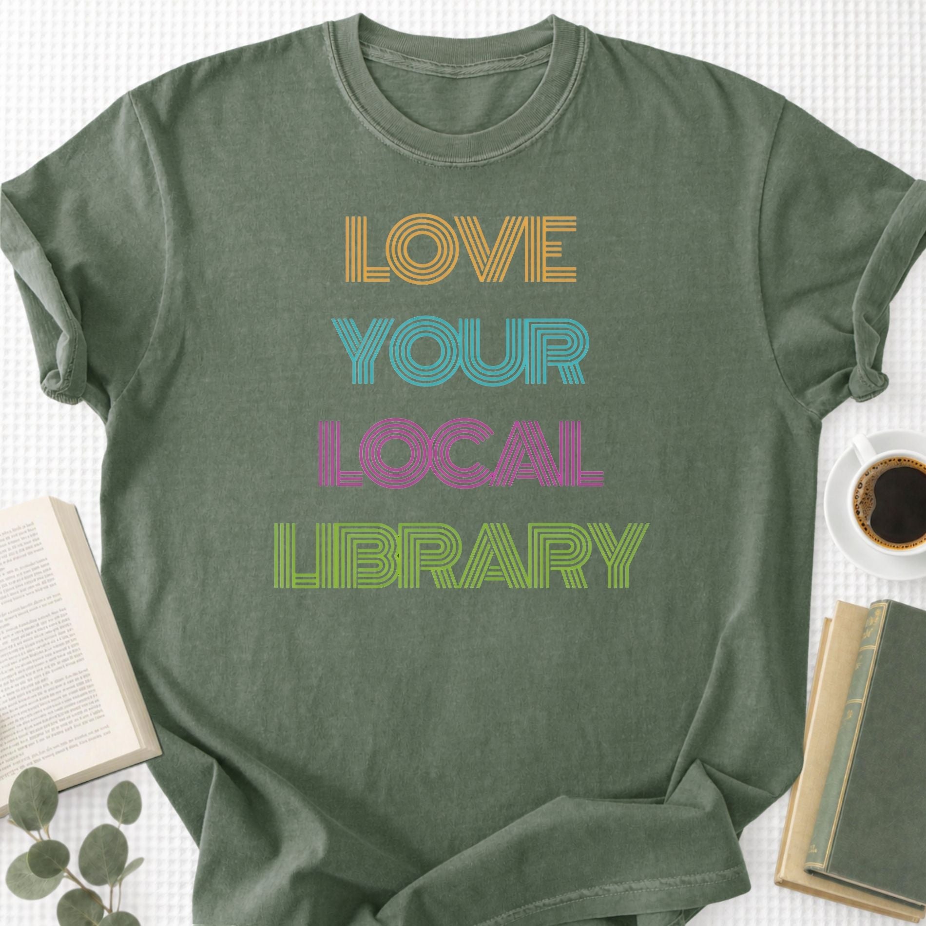 Love Your Local Library Unisex T-Shirt