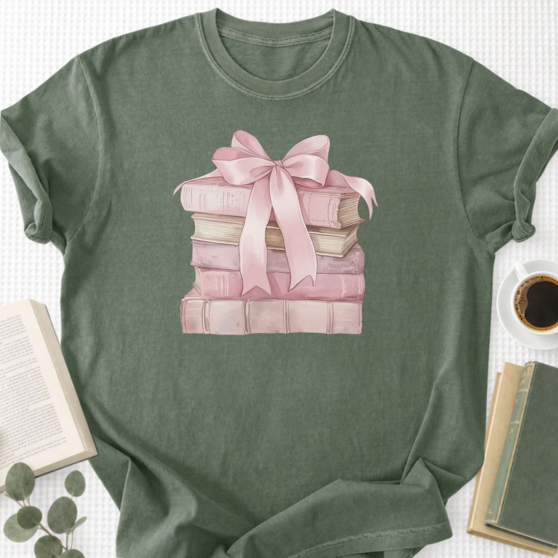 Books Bow Unisex T-Shirt
