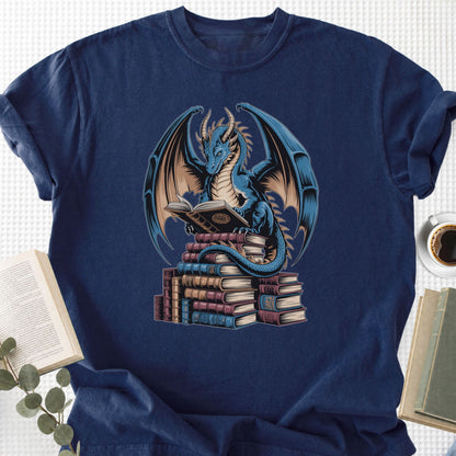 Book Dragon Fantasy Unisex T-Shirt
