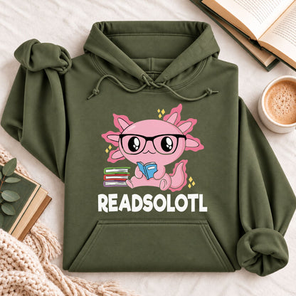 Readsalotl Axolotl Hoodie