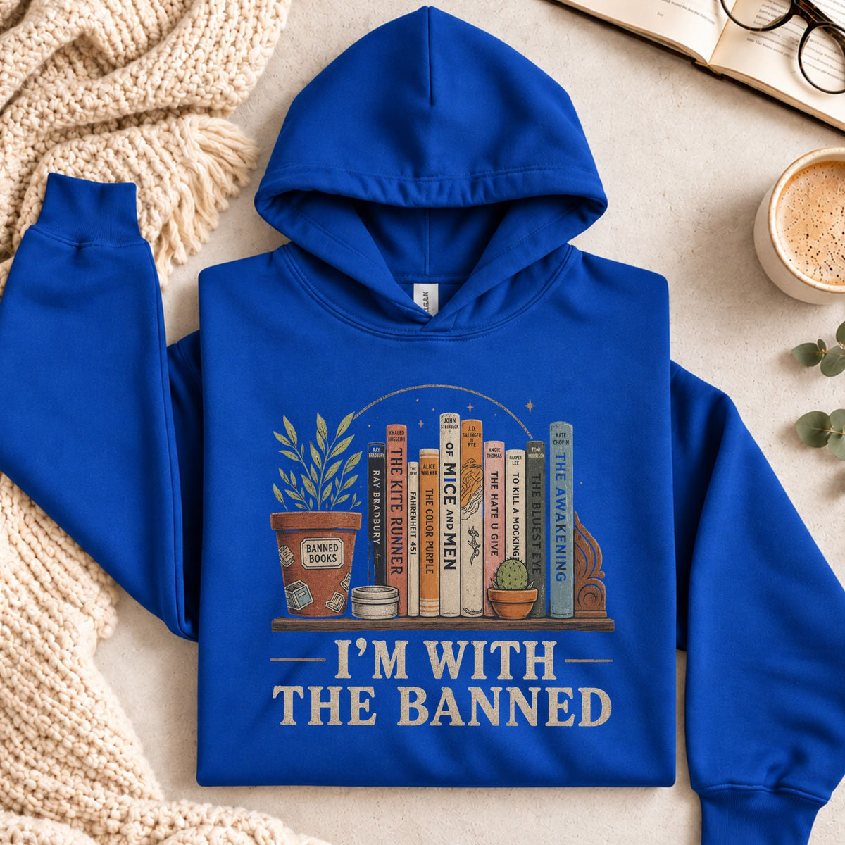 I'm With The Banned Hoodie