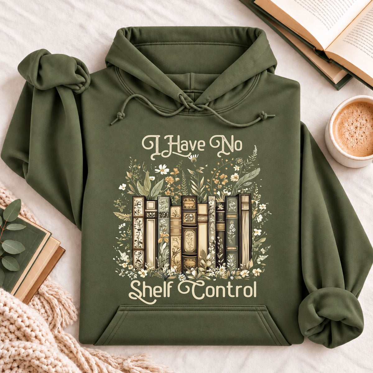 I Have No Shelf Control Hoodie