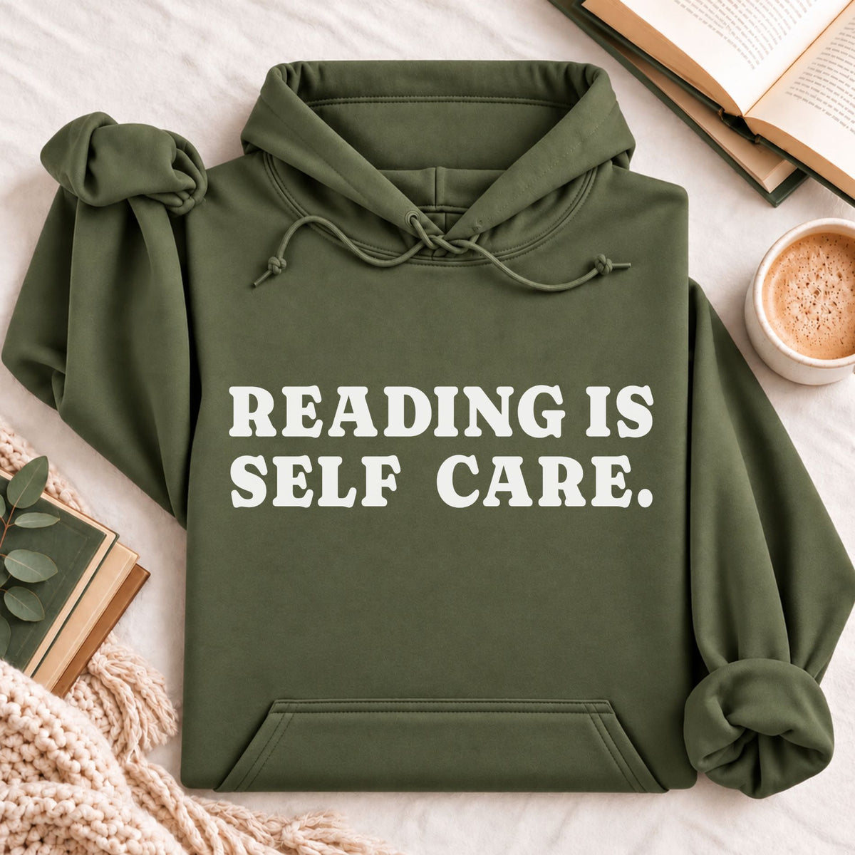 Reading Is Self Care Hoodie