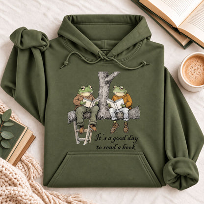 It's a Good Day to Read a Book Flogs Hoodie