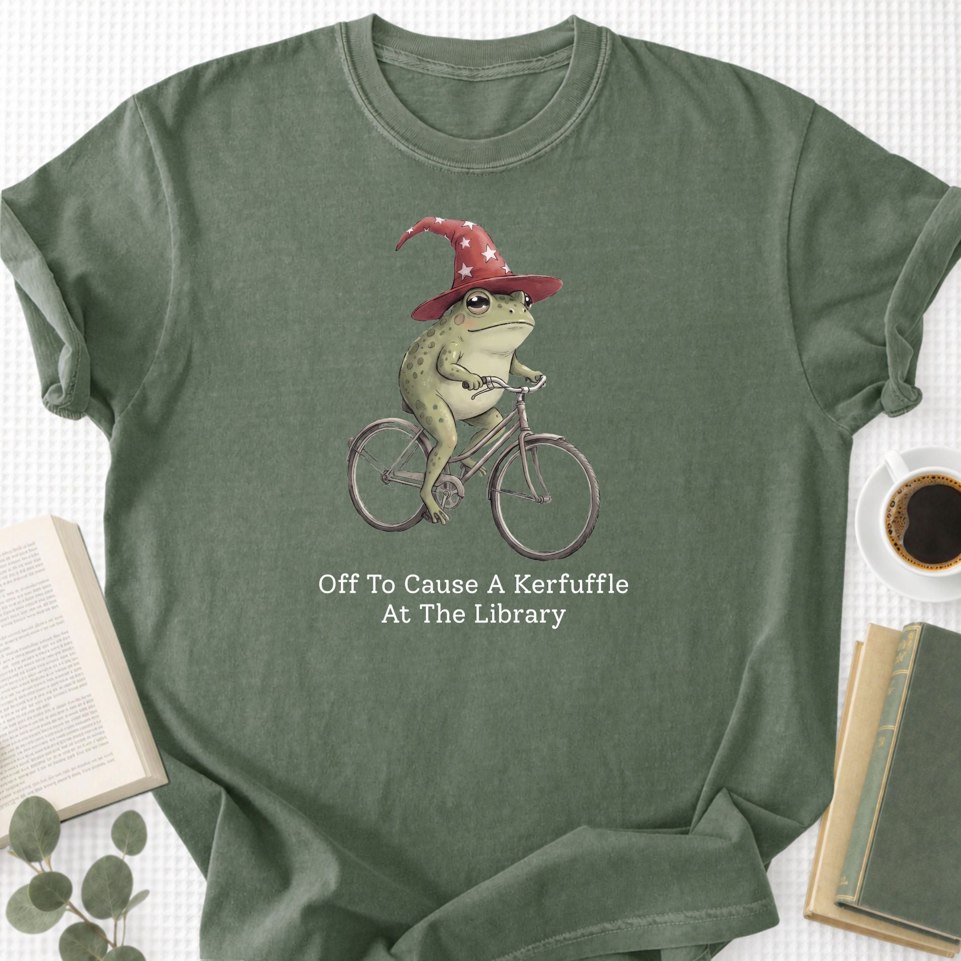 Off To Cause A Kerfuffle At The Library Unisex T-Shirt