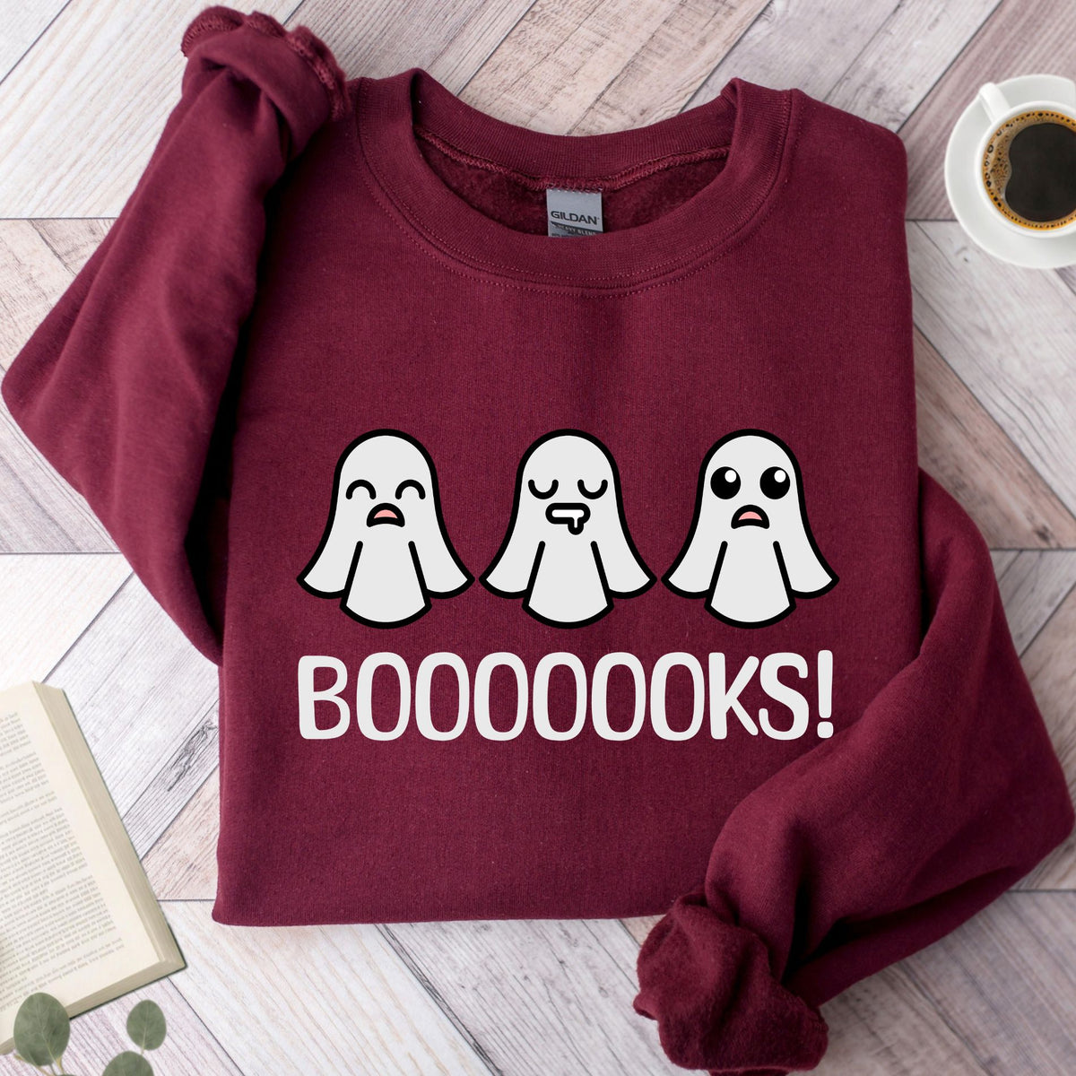 Booooks Ghost Unisex Sweatshirt