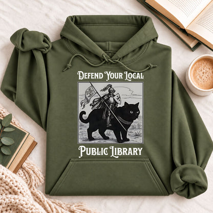 Defend Your Local Public Library Hoodie