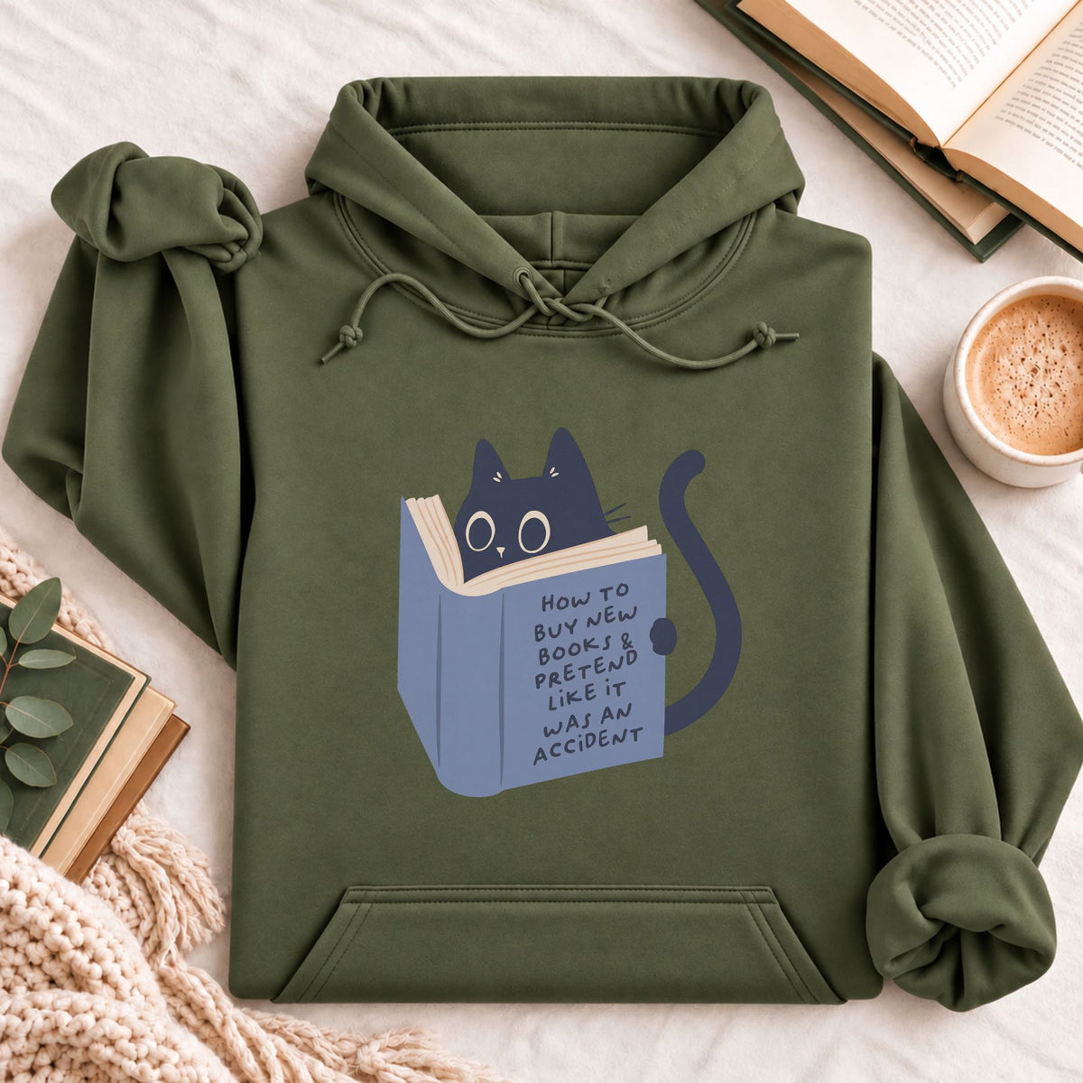 How To Buy New Book Hoodie
