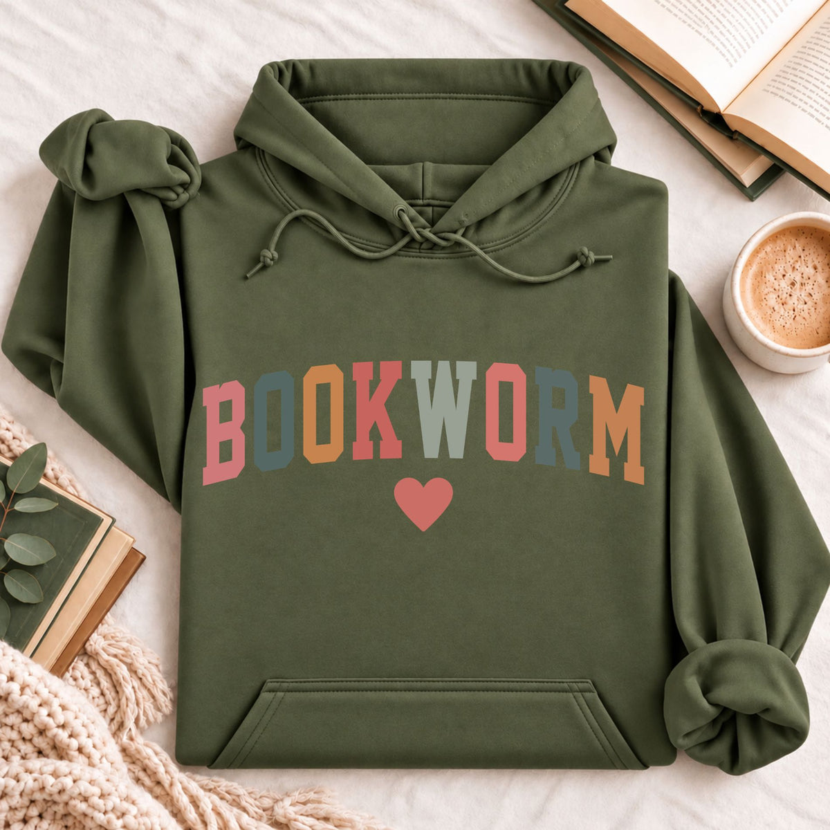 Bookworm Varsity Hoodie