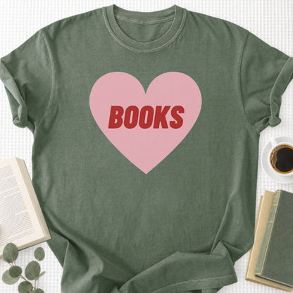 Book Heart Unisex T-Shirt