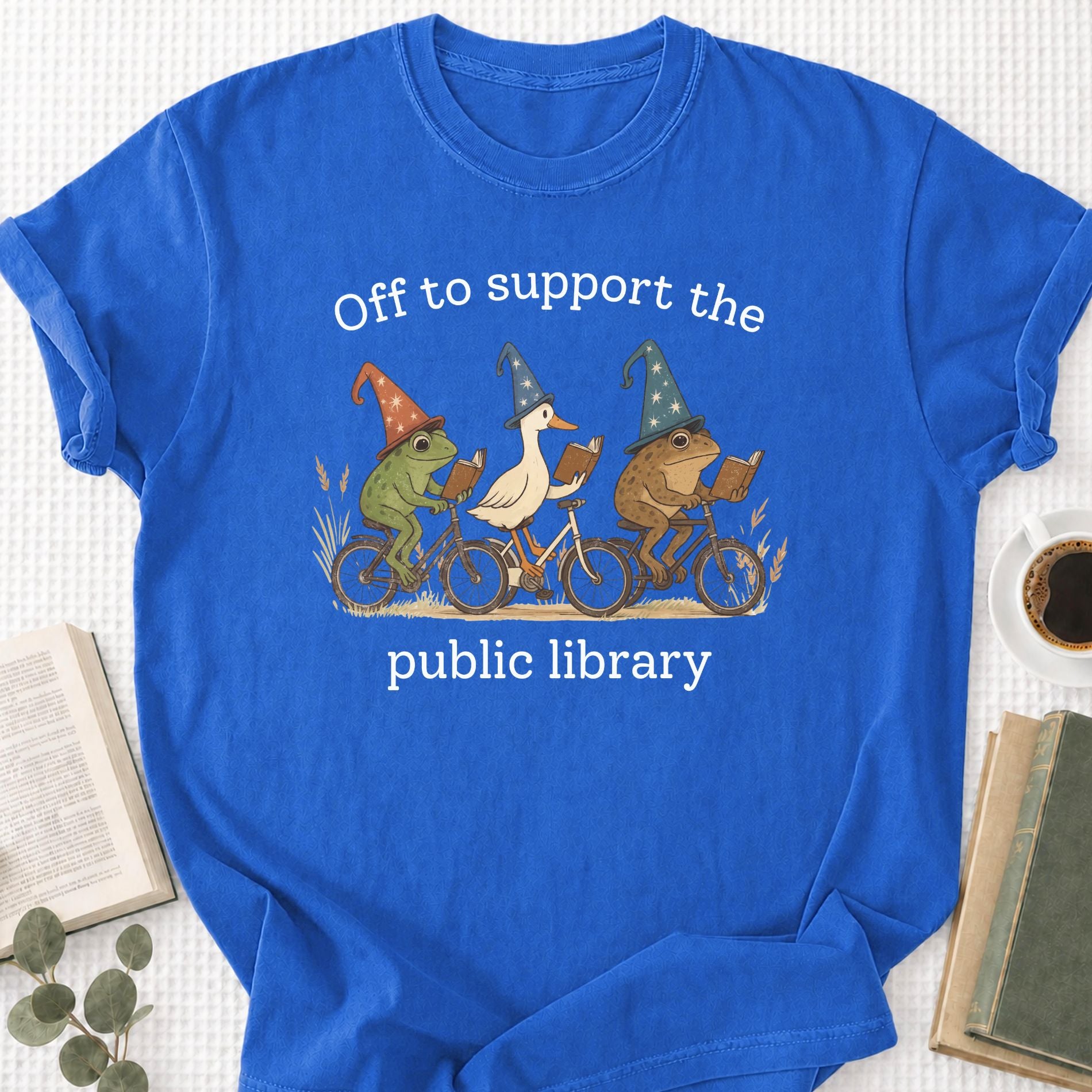 Off To Support The Public Library Unisex T-Shirt