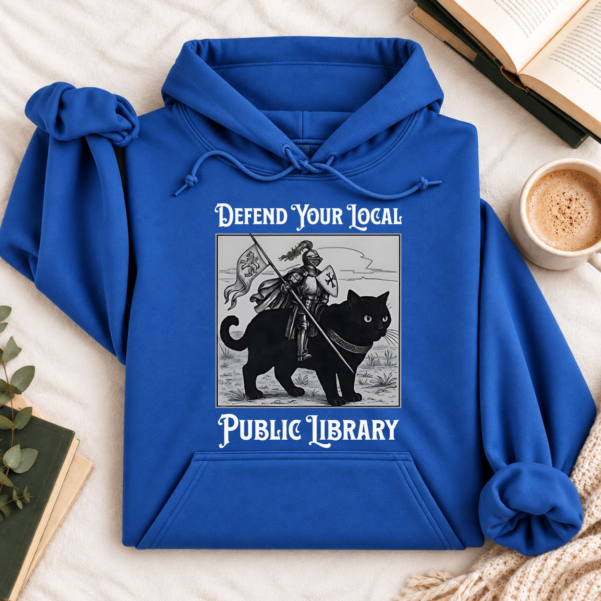 Defend Your Local Public Library Hoodie