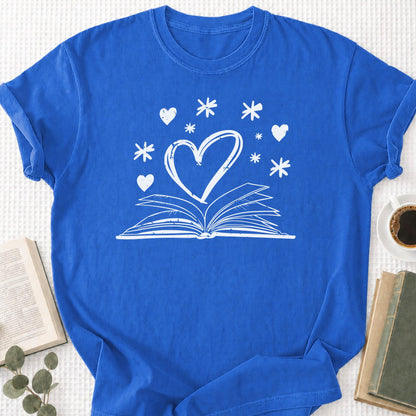 Book Heart Unisex T-Shirt