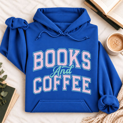 Books and Coffee Hoodie