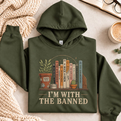 I'm With The Banned Hoodie