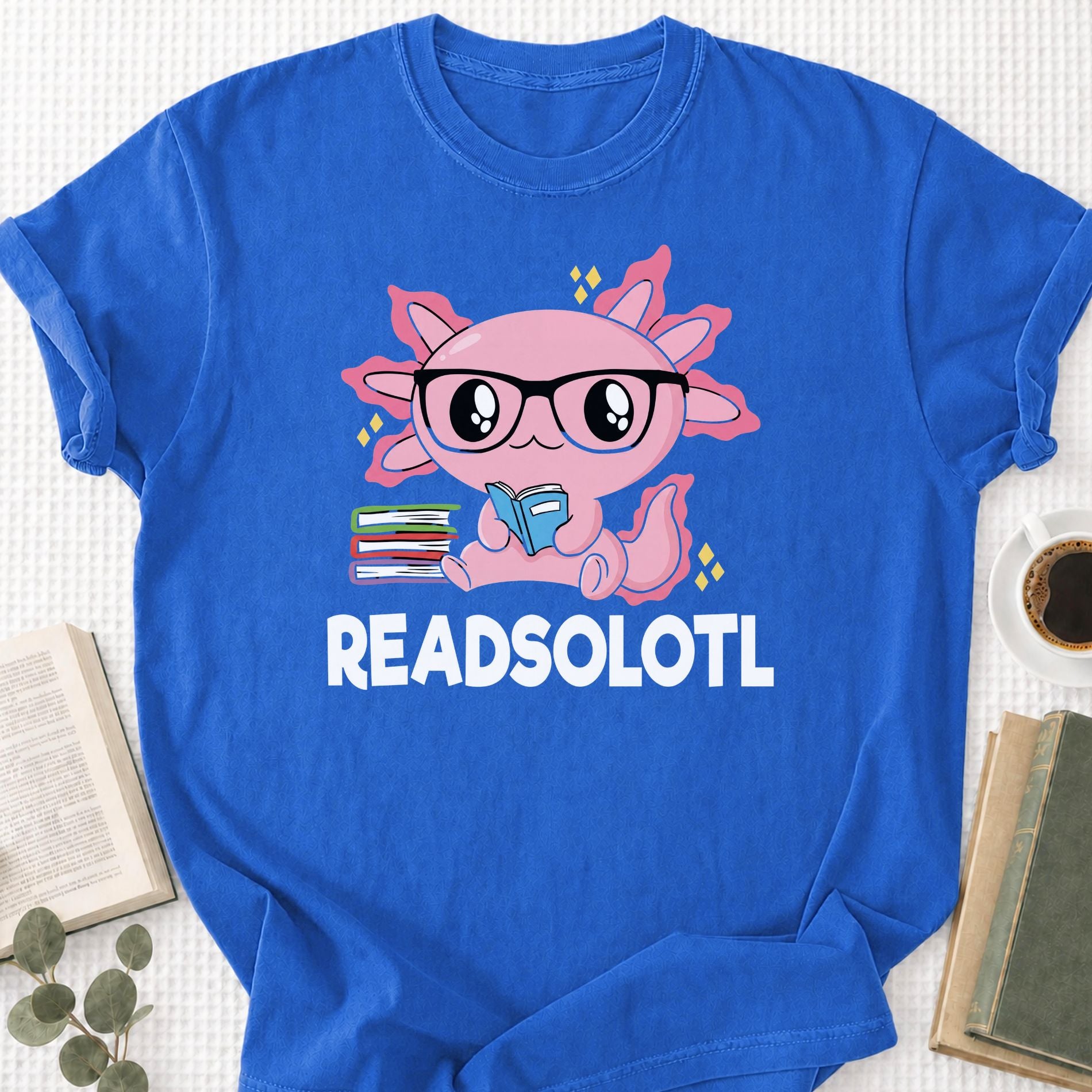 Readsalotl Axolotl Unisex T-Shirt
