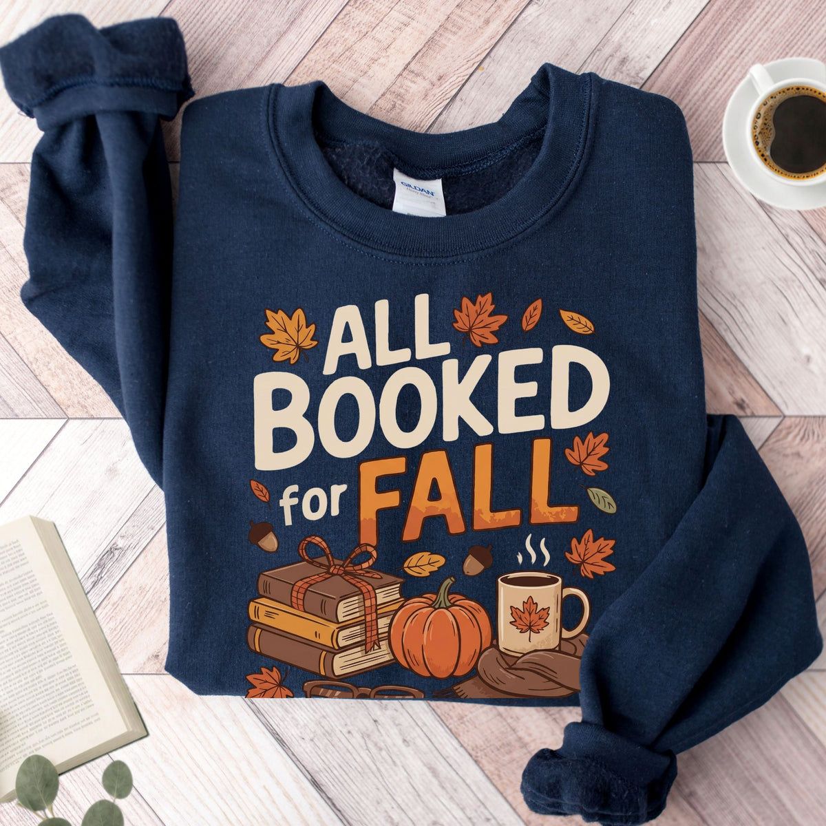 All Booked for Fall Unisex Sweatshirt