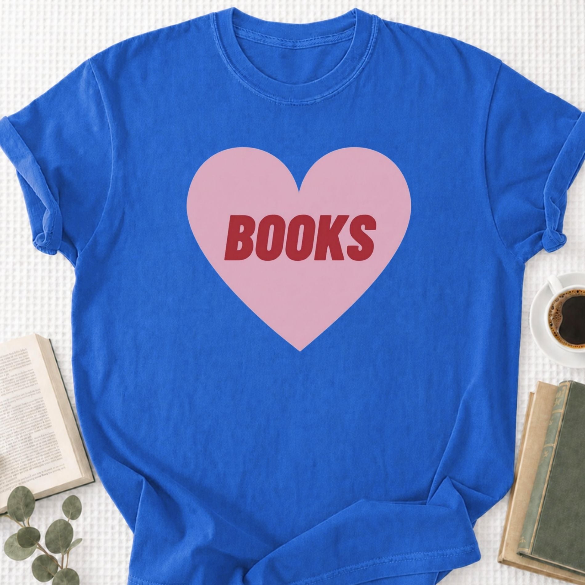 Book Heart Unisex T-Shirt
