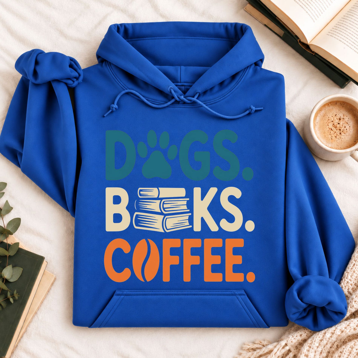 Dods Books Coffee Hoodie