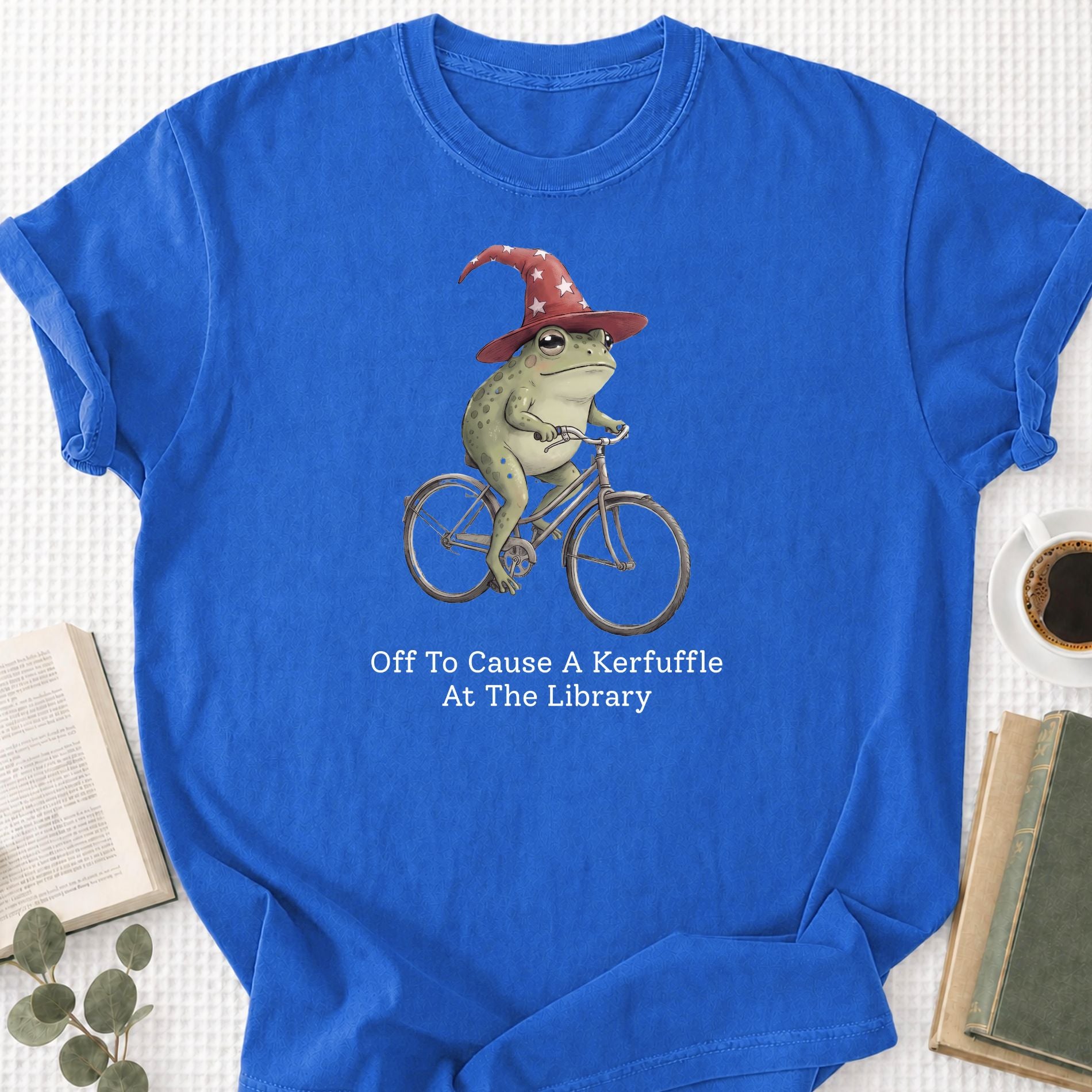 Off To Cause A Kerfuffle At The Library Unisex T-Shirt