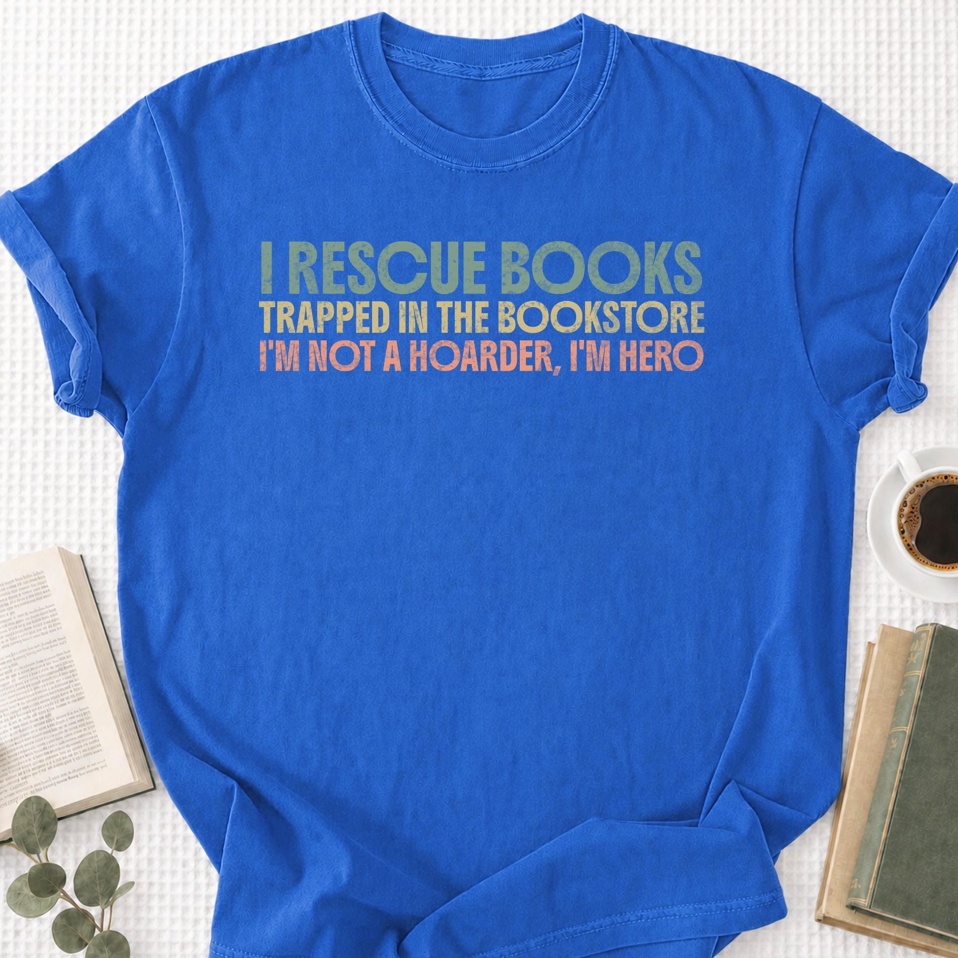 I Rescue Books Unisex T-Shirt