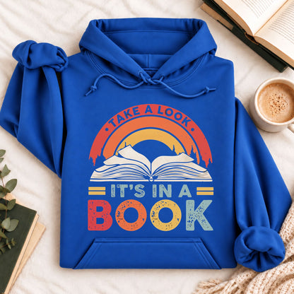 Take A Look It's A Book Hoodie