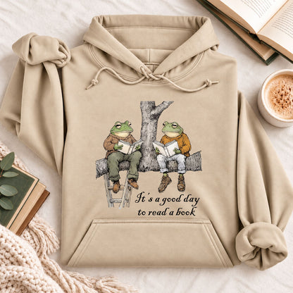 It's a Good Day to Read a Book Flogs Hoodie