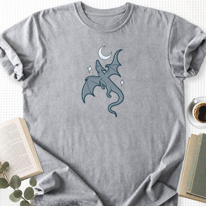 Moon and Dragon Fantasy Unisex T-Shirt