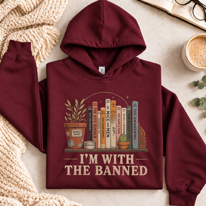 I'm With The Banned Hoodie