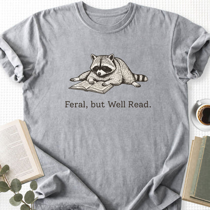 Feral, But Well Read Unisex T-Shirt