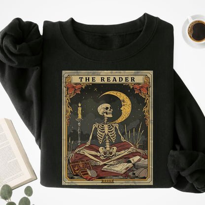 The Reader Tarot Card Unisex Sweatshirt