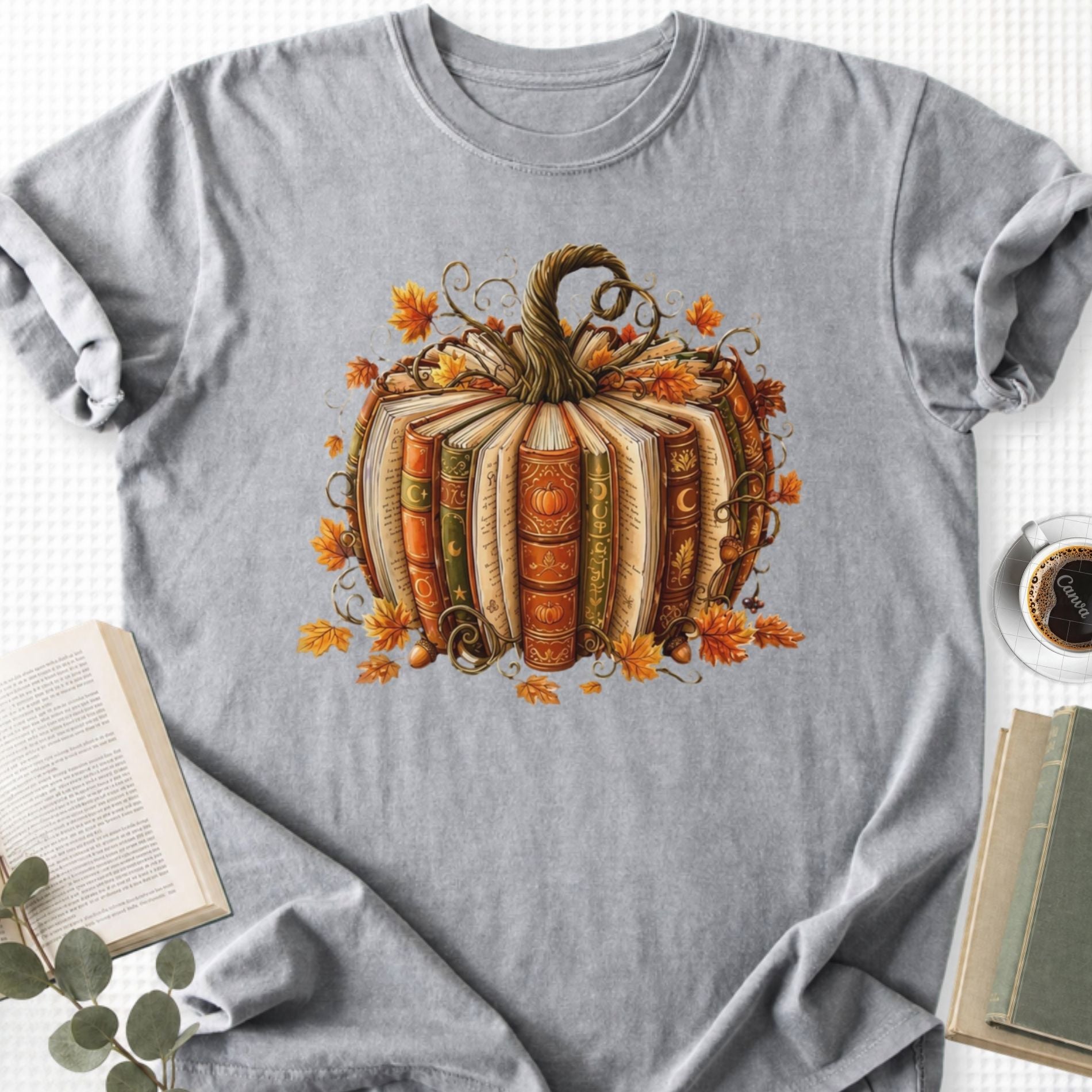 Book Pumpkin Unisex T-Shirt