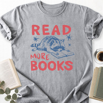 Read More Books Raccoon Unisex T-Shirt