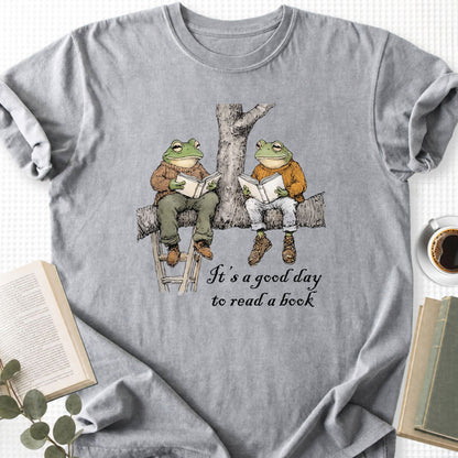 It's a Good Day to Read a Book Flogs Unisex T-Shirt