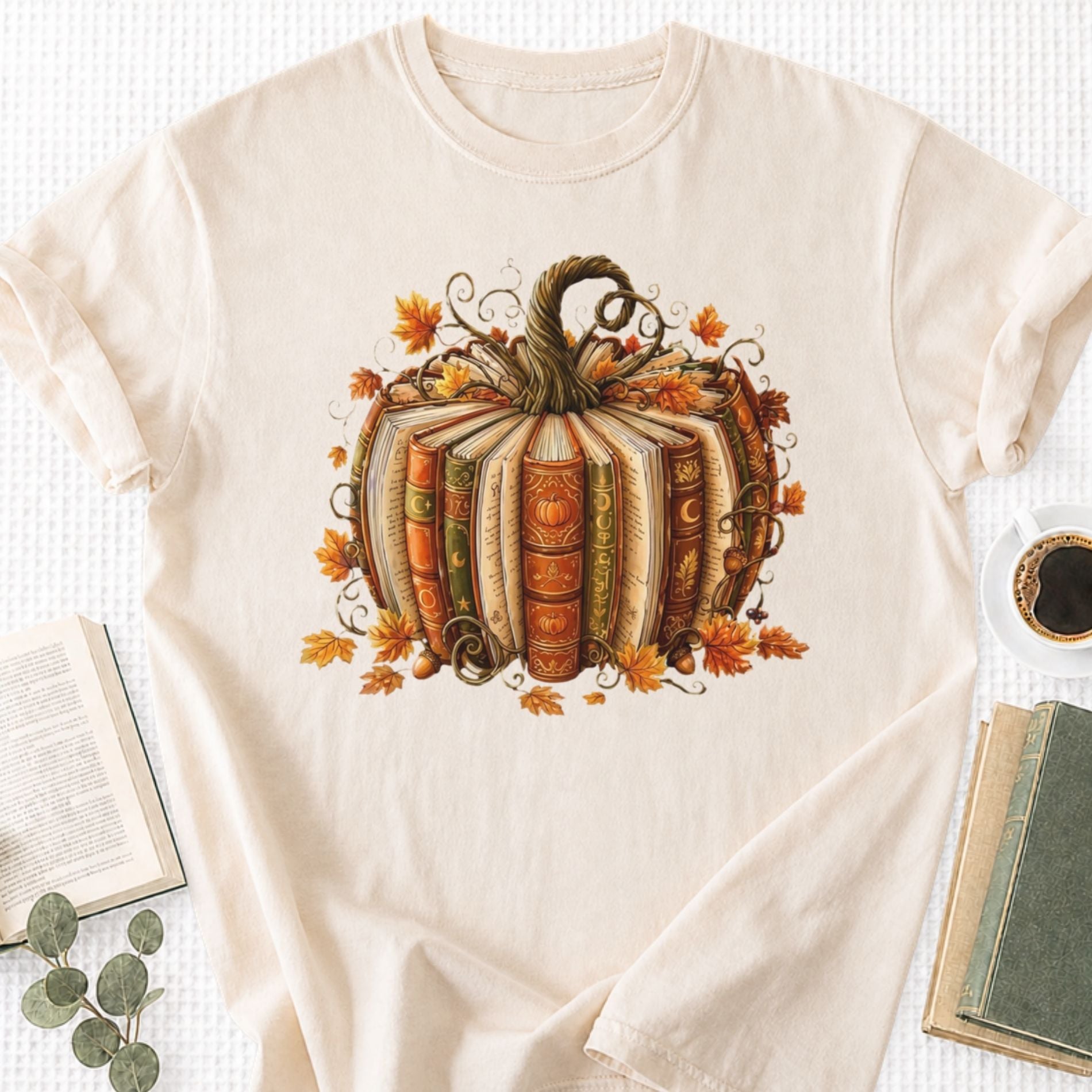 Book Pumpkin Unisex T-Shirt