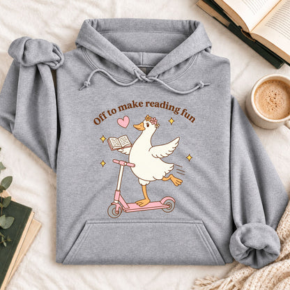 Off To Make Reading Fun Hoodie