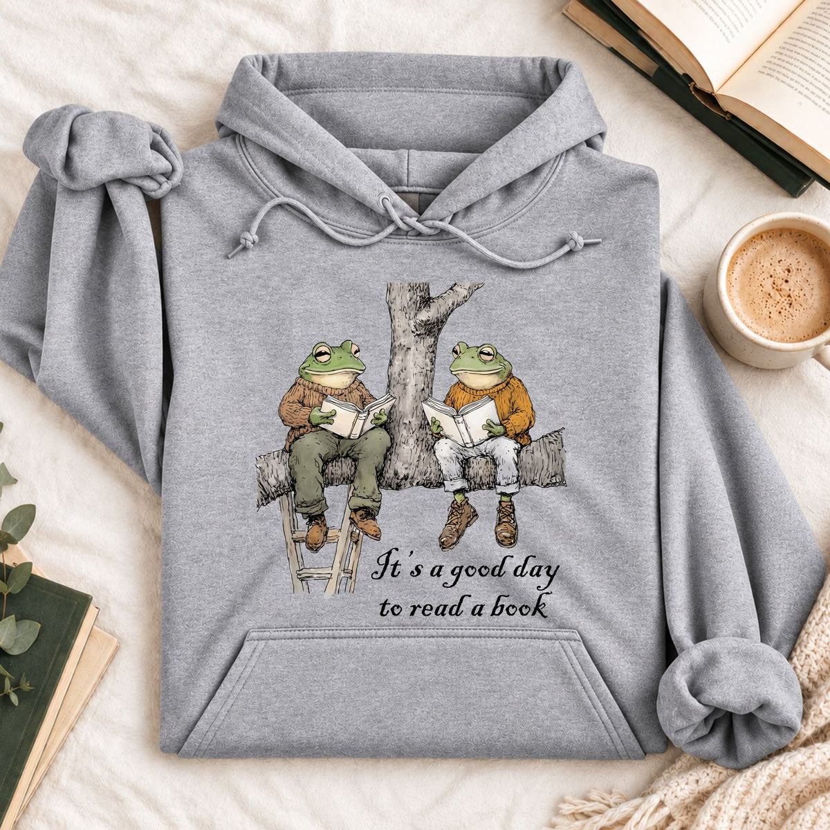 It's a Good Day to Read a Book Flogs Hoodie