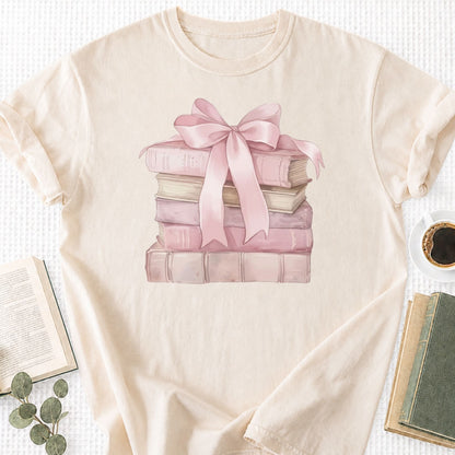 Books Bow Unisex T-Shirt
