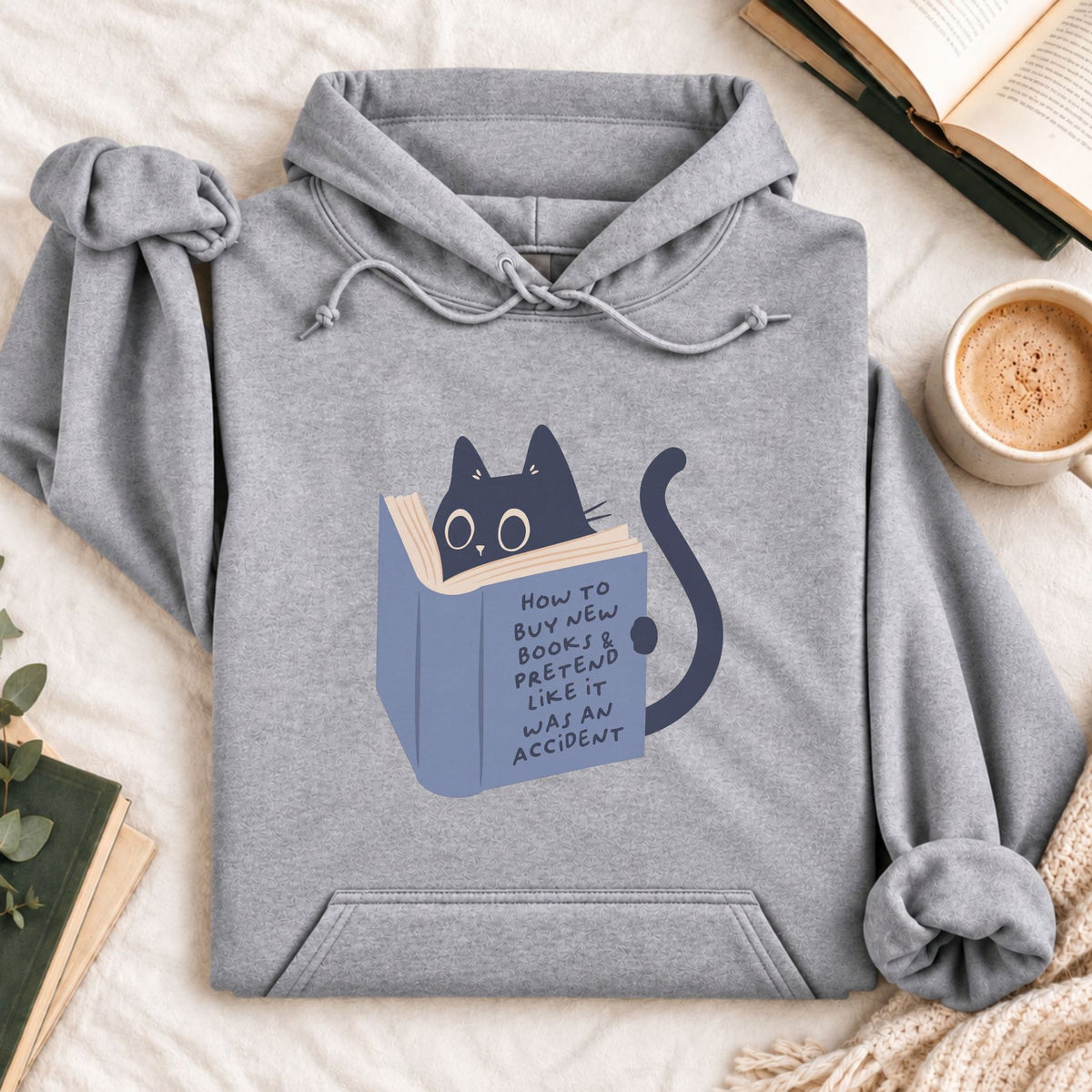 How To Buy New Book Hoodie