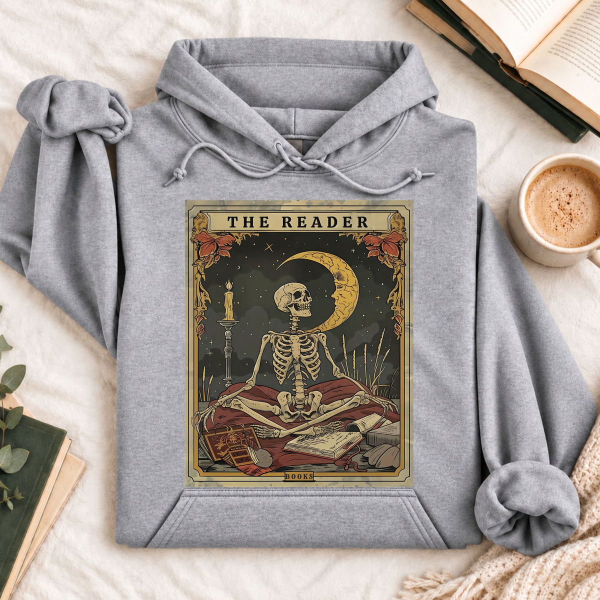 The Reader Tarot Card Hoodie