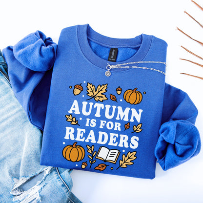 Autumn Is For Readers Unisex Sweatshirt