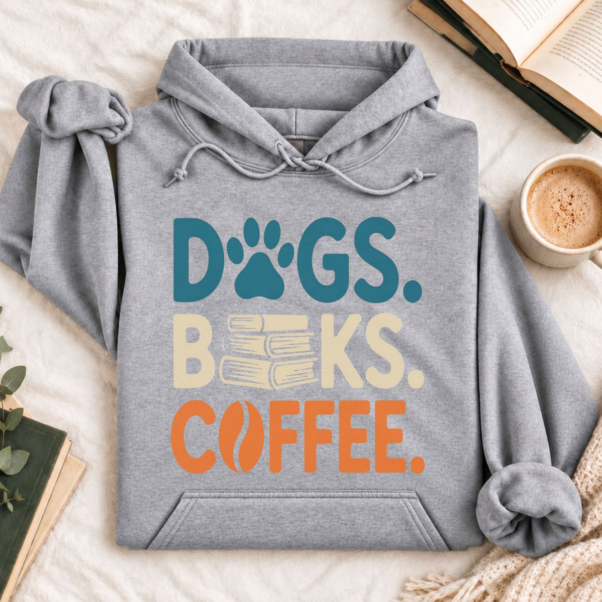 Dods Books Coffee Hoodie