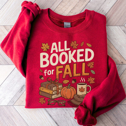 All Booked for Fall Unisex Sweatshirt