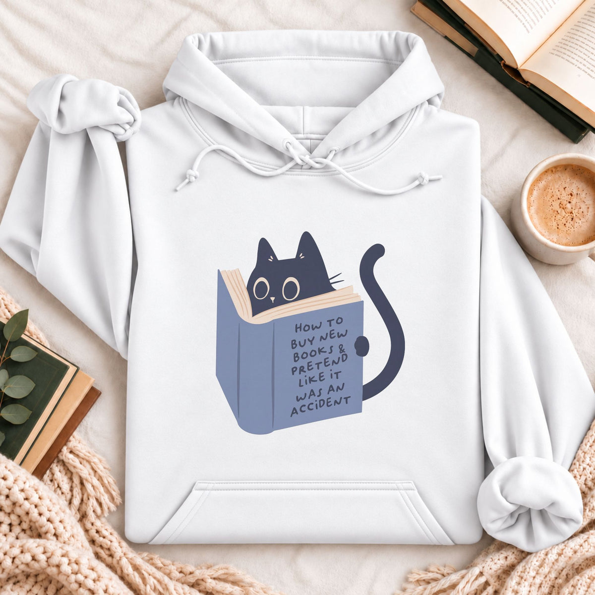 How To Buy New Book Hoodie