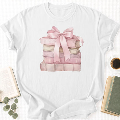 Books Bow Unisex T-Shirt