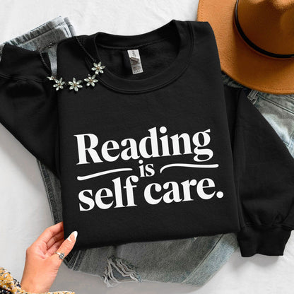 Reading Is Self Care Unisex Sweatshirt