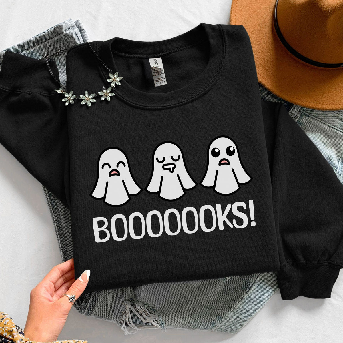 Booooks Ghost Unisex Sweatshirt