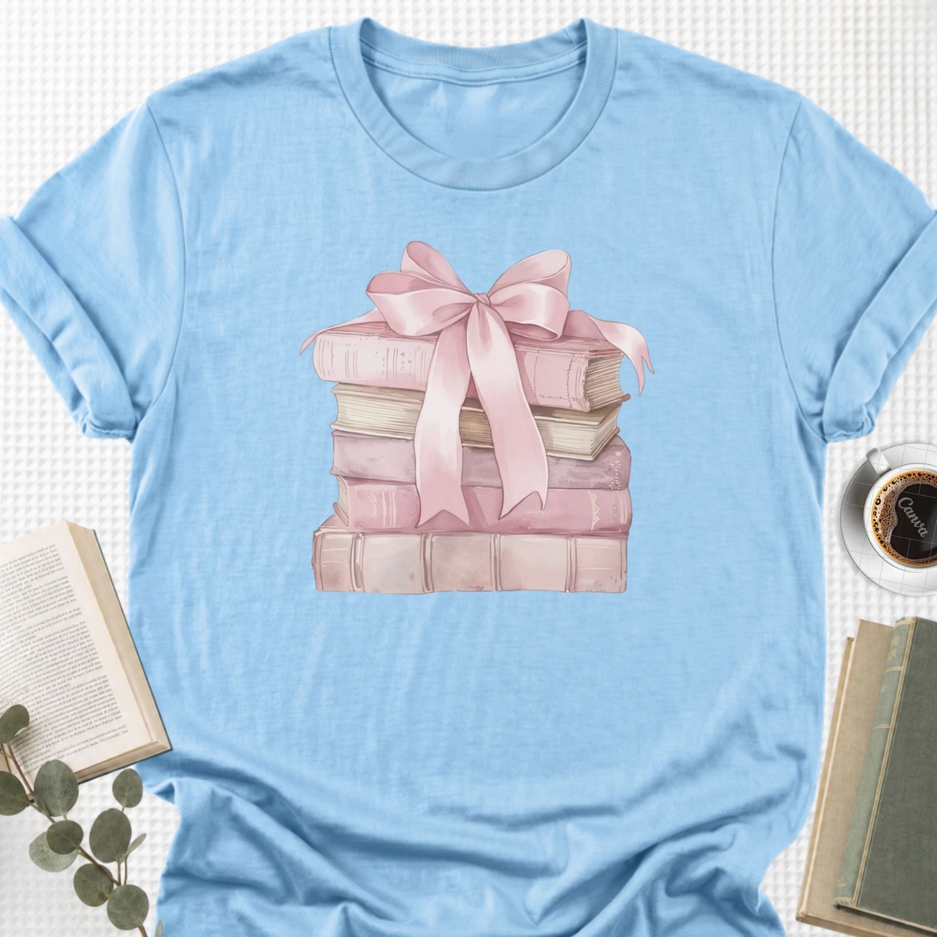 Books Bow Unisex T-Shirt