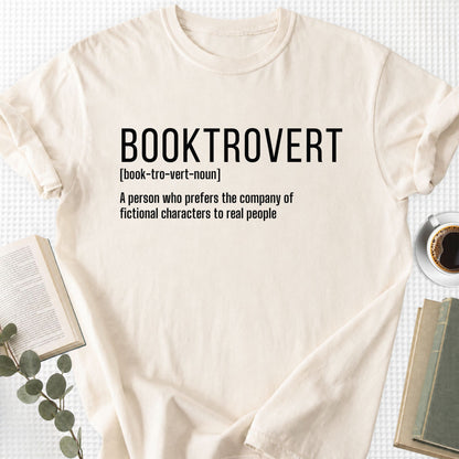 Booktrovert Definition Unisex T-Shirt