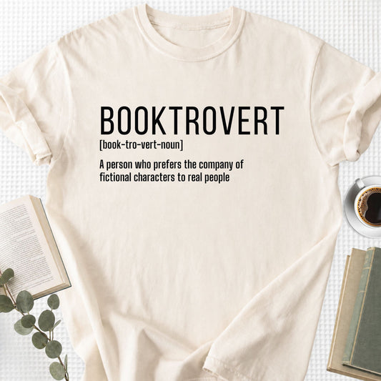 Booktrovert Definition Unisex T-Shirt